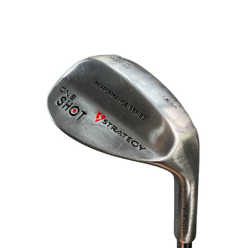 Vist Large View of Product Image Which is Used STRATEGY ONE SHOT Golf Wedge Mens RH 60 Degree