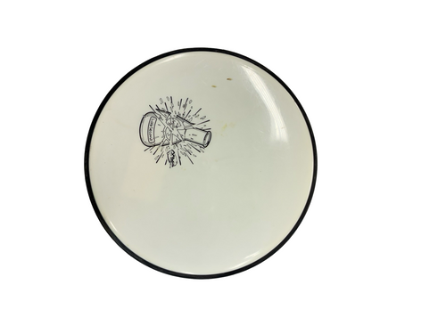 Vist Large View of Product Image Which is Used MVP WATT Disc Golf Putter White