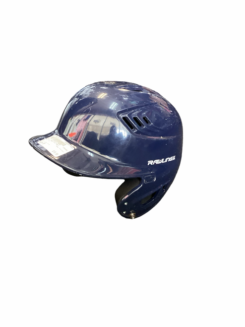 Vist Large View of Product Image Which is Used Rawlings R16 NAVY Batting Helmet No Mask Navy Blue SM