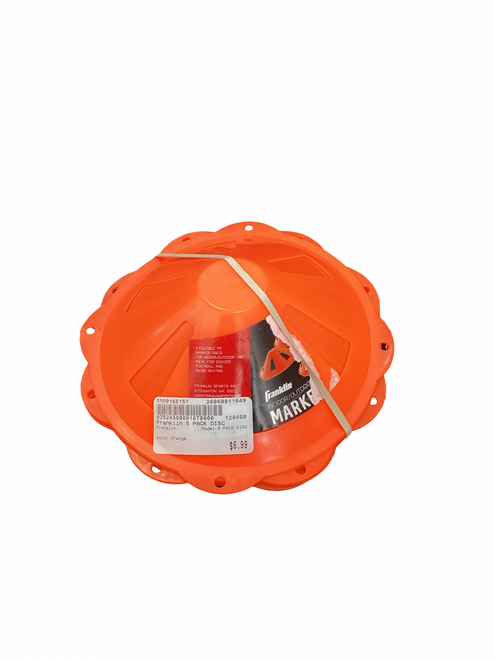 Vist Large View of Product Image Which is Used Franklin 5 PACK DISC FB Field Marker Orange