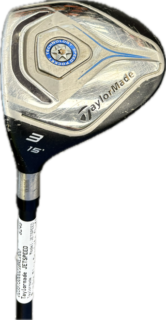 Vist Large View of Product Image Which is Used Taylormade JETSPEED Mens Fairway Wood LH 3 Wood
