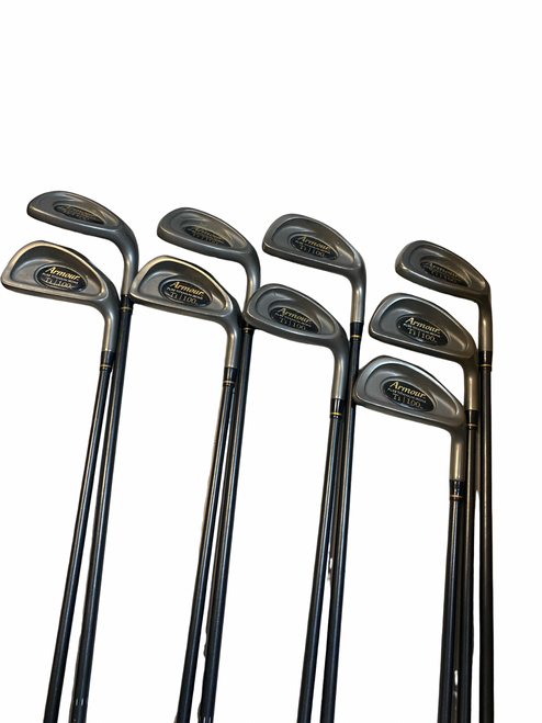 Vist Large View of Product Image Which is Used ARMOUR PURE TITANIUM IRONS Mens Iron Set RH 3I-PW