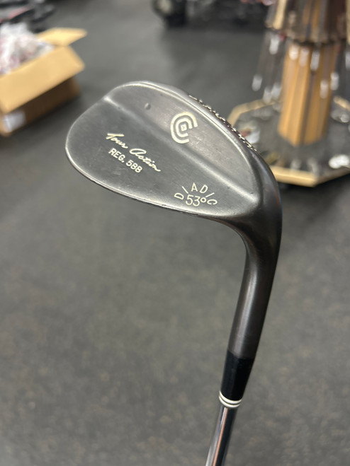 Vist Large View of Product Image Which is Used Cleveland TOUR ACTION 588 Golf Wedge Mens RH 52 Degree