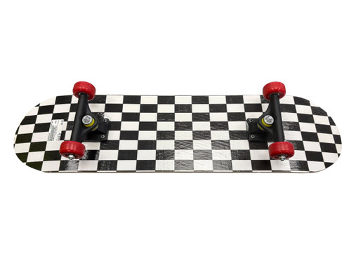 Vist Large View of Product Image Which is Used COMPLETE SKATEBOARD Complete Skateboard Black 8"