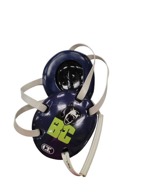 Vist Large View of Product Image Which is Used Cliff Keen Wrestling Headgear Navy Blue
