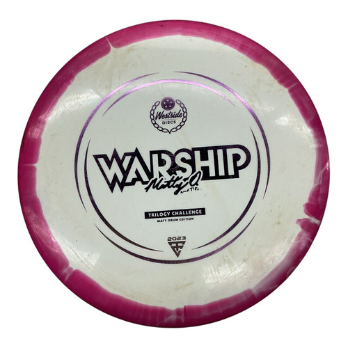 Vist Large View of Product Image Which is Used Westside WARSHIP Disc Golf Mid Range None 177g