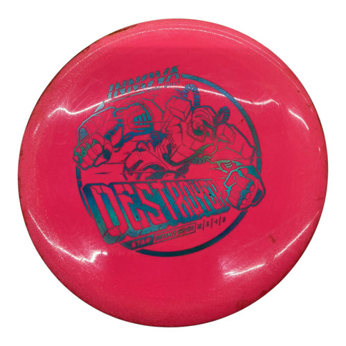 Vist Large View of Product Image Which is Used Innova STAR DESTORYER Disc Golf Driver Pink 166g