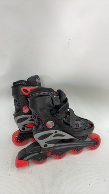 Vist Large View of Product Image Which is Used Rollerblade Roller Hockey Skates Black Youth 12.0