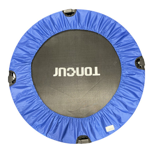 Vist Large View of Product Image Which is Used Exercise Trampoline Navy Blue