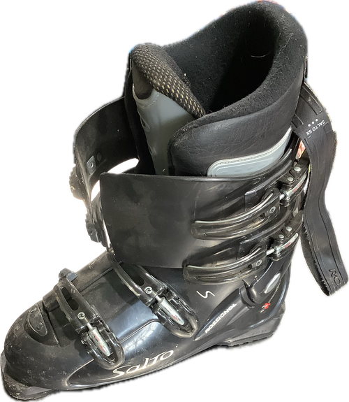 Vist Large View of Product Image Which is Used Rossignol SALTO Mens DH Ski Boot Black 295 MP - M11.5