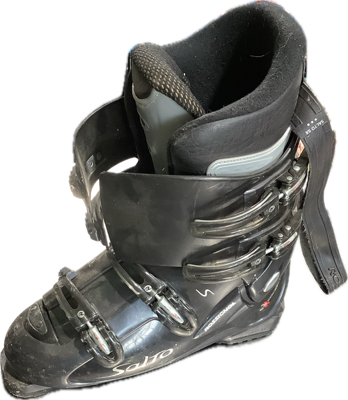 Vist Large View of Product Image Which is Used Rossignol SALTO Mens DH Ski Boot Black 295 MP - M11.5