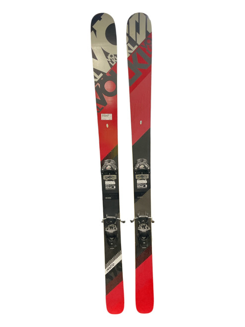 Vist Large View of Product Image Which is Used Volkl MANTRA Mens DH Ski/Binding Red 170 cm