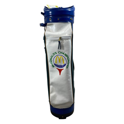 Vist Large View of Product Image Which is Used Burton MCDONALDS CHAMPIONSHIP STAND BAG Mens Stand Bag Green And Royal Blue