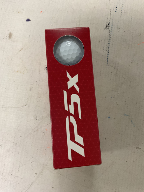 Vist Large View of Product Image Which is Used Taylormade TP5X 3 Ball - Golf Ball Sleeve