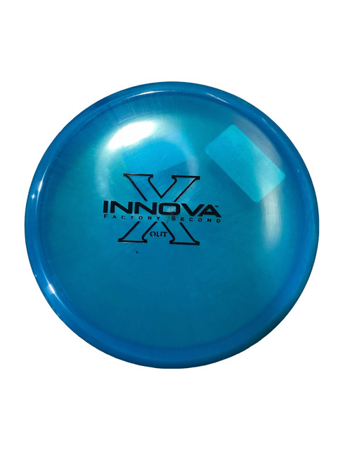 Vist Large View of Product Image Which is Used Innova CHAMPION ROC 3 Disc Golf Mid Range Royal Blue 173g