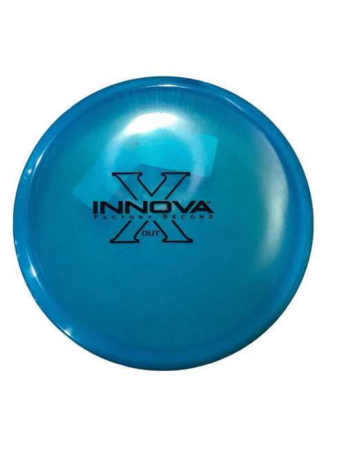 Vist Large View of Product Image Which is Used Innova CHAMPION ROC 3 Disc Golf Mid Range Royal Blue 173g