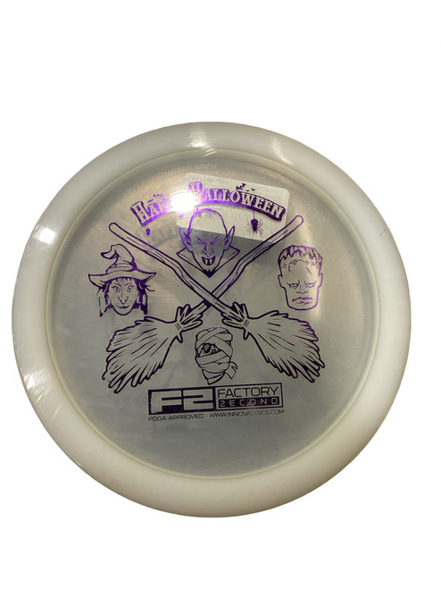 Vist Large View of Product Image Which is Used Innova FIREBIRD Disc Golf Driver White 173g