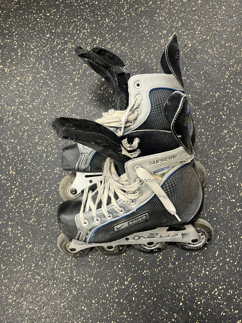 Vist Large View of Product Image Which is Used Bauer SUPREME ASCENDANT ROLLER BLADES Senior Aggressive Skates Black Senior 5