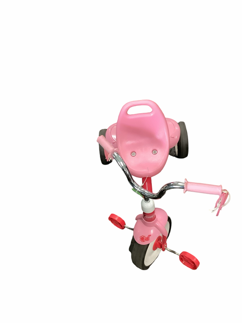 Vist Large View of Product Image Which is Used RADIO FLYER TRIKE Training Wheel Bike Girls Pink 12"