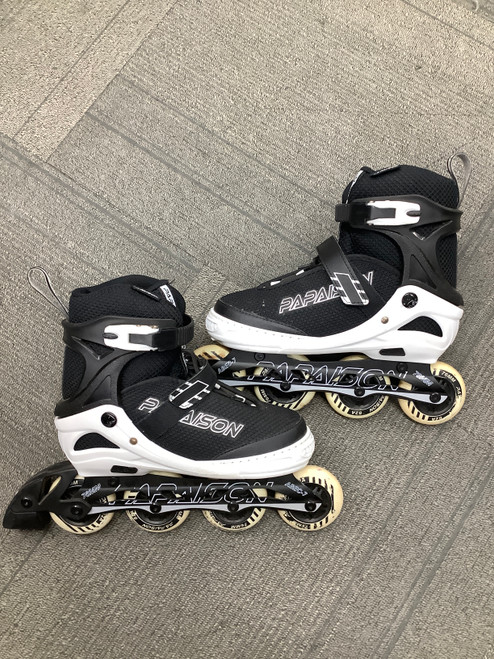 Vist Large View of Product Image Which is Used PAPAISON Senior Rec Fitness Skates Black Adjustable
