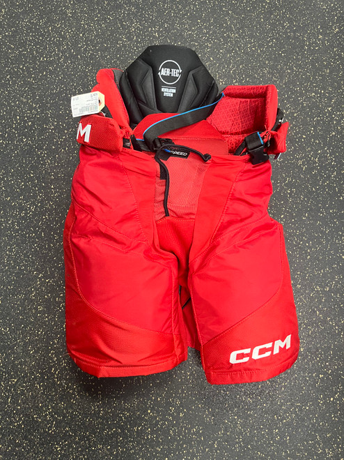 Vist Large View of Product Image Which is Used CCM FT6 Senior Pant Red MD