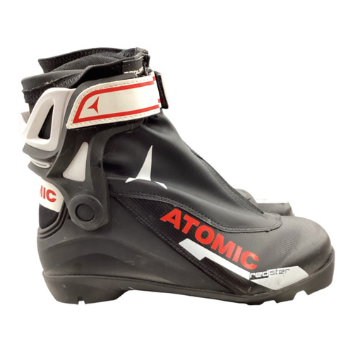 Vist Large View of Product Image Which is Used Atomic Boys NNN XC Ski Boots Black JR-03