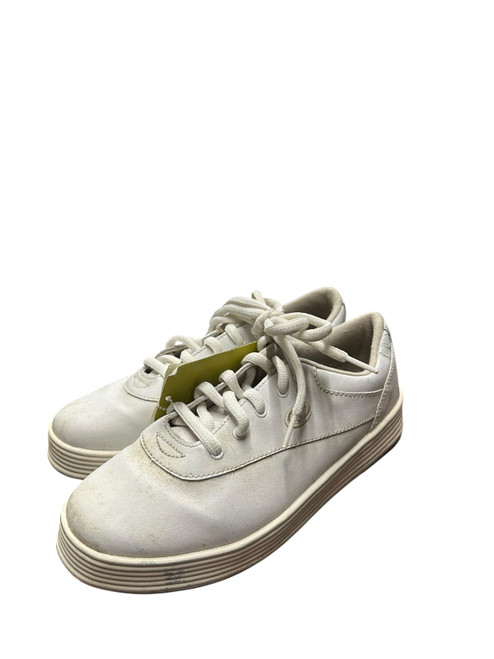 Vist Large View of Product Image Which is Used Dexter Mens Golf Shoes White Senior 8.5
