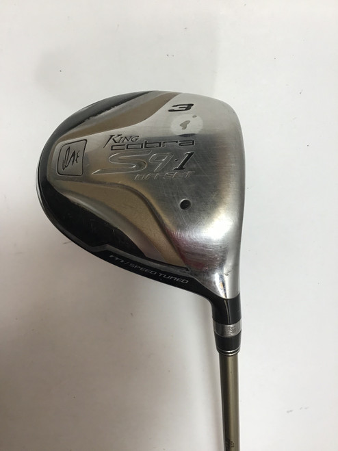 Vist Large View of Product Image Which is Used Cobra KING COBRA S9-1 OFFSET Mens Fairway Wood RH 3 Wood