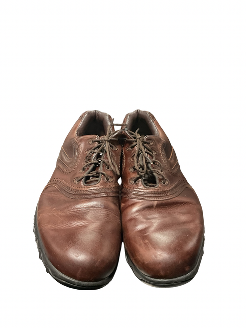 Vist Large View of Product Image Which is Used Foot Joy Mens Golf Shoes Brown Senior 11.5