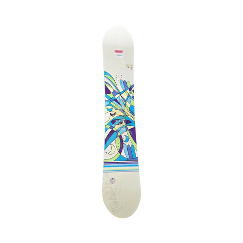 Vist Large View of Product Image Which is Used SWIVEL WOMENS BOARD Womens Snowboard Only White 140 cm