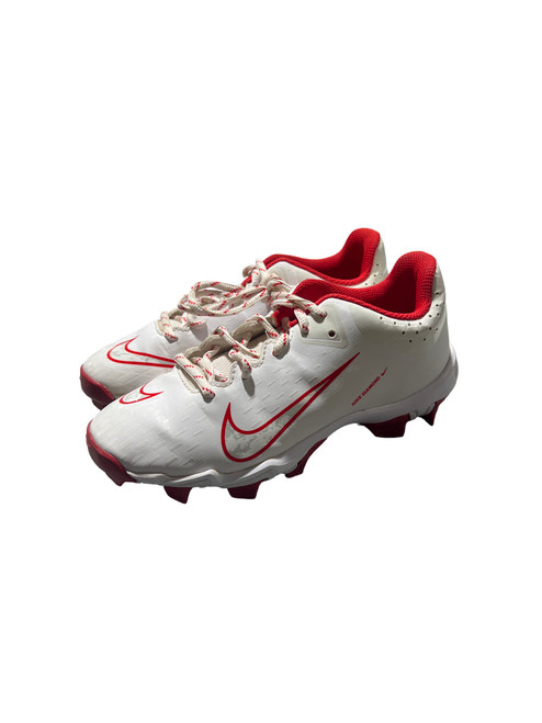 Vist Large View of Product Image Which is Used Nike CLEATS BB/SB Cleats White Junior 03.5