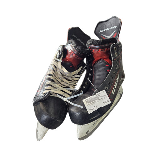 Vist Large View of Product Image Which is Used CCM JETSPEED EXTRA PRO PLUS SKATES SZ 7.5 Senior Hockey Skate Senior 7.5