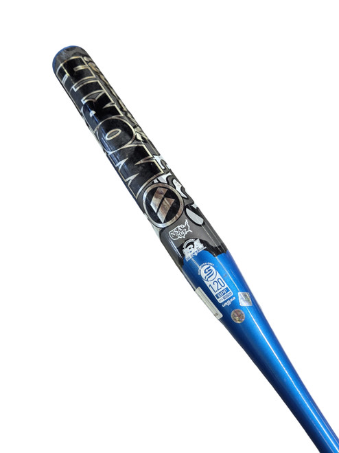 Vist Large View of Product Image Which is Used Worth BEDLAM 34IN DROP 8 BB/SB Slowpitch Bat 34"