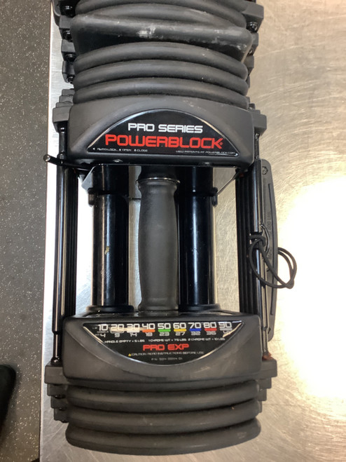 Vist Large View of Product Image Which is Used PowerBlock Adj Dumbbells 5-50 LB