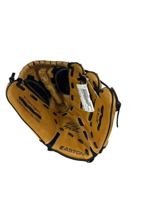 Vist Large View of Product Image Which is Used Easton ZFLEX BB/SB Glove RH Throw Brown 11"