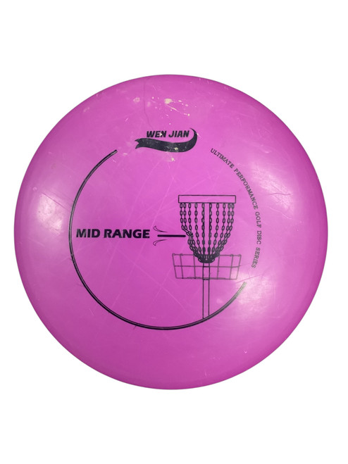Vist Large View of Product Image Which is Used WEN JIAN MID RANGE Disc Golf Mid Range Purple