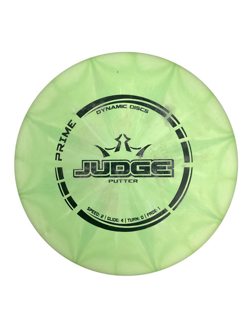 Vist Large View of Product Image Which is Used Dynamic Discs PRIME BURST JUDGE Disc Golf Mid Range Green