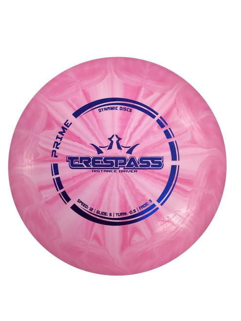 Vist Large View of Product Image Which is Used Dynamic Discs PRIME TRESPASS Disc Golf Driver Pink