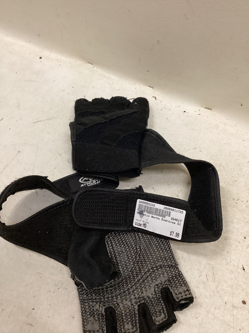 Vist Large View of Product Image Which is Used Exercise Gloves Black MD