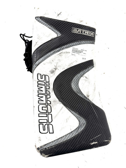Vist Large View of Product Image Which is Used SIMMONS MATRIX Senior Goalie Blocker Black