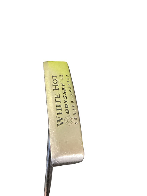 Vist Large View of Product Image Which is Used Odyssey WHITE HOT 2 CENTER SHAFTED Mens Putter LH