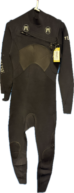 Vist Large View of Product Image Which is Used Matuse TUMO Mens Full Wetsuit Black LG Tall