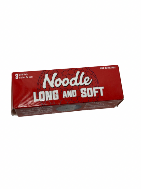 Vist Large View of Product Image Which is New NOODLE LONG AND SOFT - 3 Ball - Golf Ball Sleeve