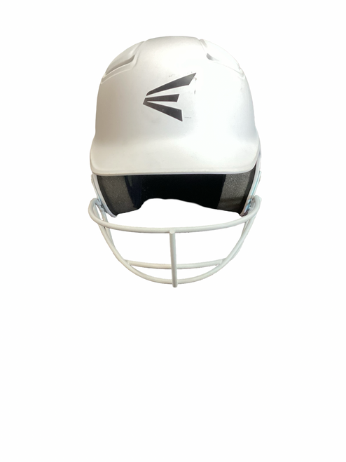 Vist Large View of Product Image Which is Used Easton ALPHA Batting Helmet w/Mask White One Size