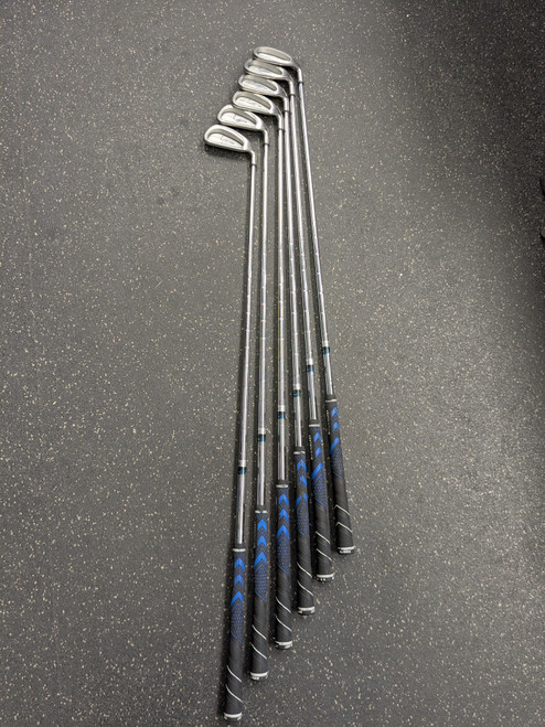 Vist Large View of Product Image Which is Used Callaway STEELHEAD Mens Iron Set RH 4I-9I