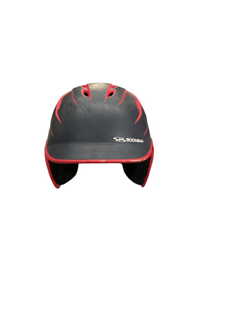 Vist Large View of Product Image Which is Used BoomBah BOOMBAH HELMET Batting Helmet No Mask Grey SM