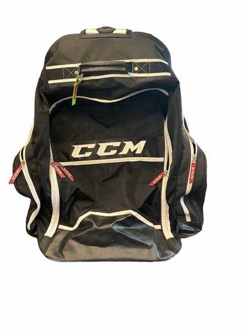 Vist Large View of Product Image Which is Used CCM Sr Hockey Wheeled Black