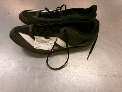 Vist Large View of Product Image Which is Used Adidas Track & Field Cleats Adult Black Senior 9