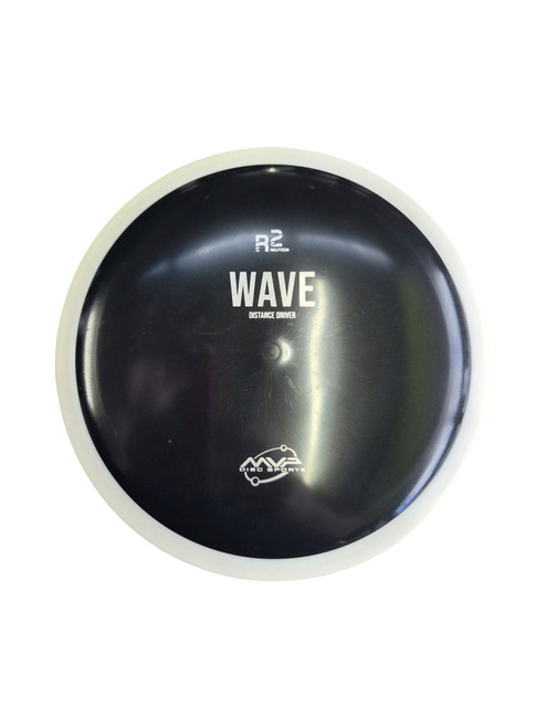 Vist Large View of Product Image Which is Used MVP WAVE Disc Golf Driver Black