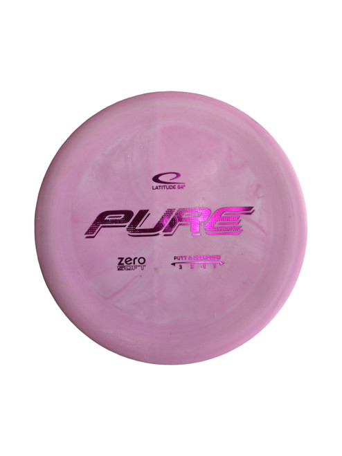 Vist Large View of Product Image Which is Used Latitude 64 PURE Disc Golf Putter Pink